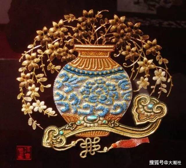 潮汕潮州潮绣二三事 与四大名绣齐名的指尖艺术